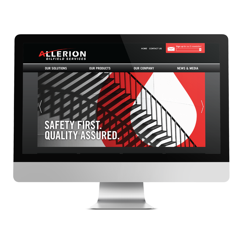 Allerion Informational Website Design