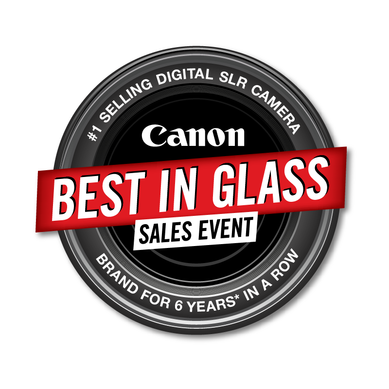 Canon Canada Branding Best In Glass Logo